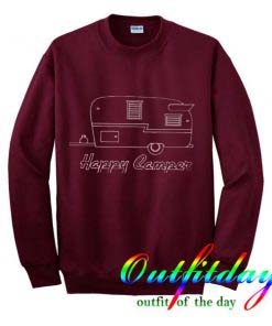 Happy Camper Crewneck Sweatshirt