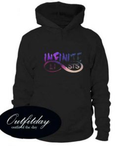 Infinite Lists galaxy print hoodie