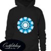 Iron Man Arc Reactor Sevgili Tisort comfort Hoodie