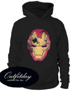 Iron Man Face comfort Hoodie