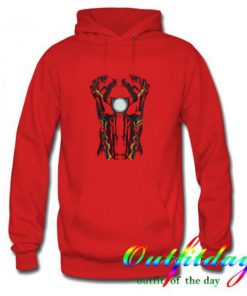 Iron Man Suit-Up Men’s Costume comfort Hoodie