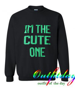 I’m the cute one SweatshirtI’m the cute one Sweatshirt