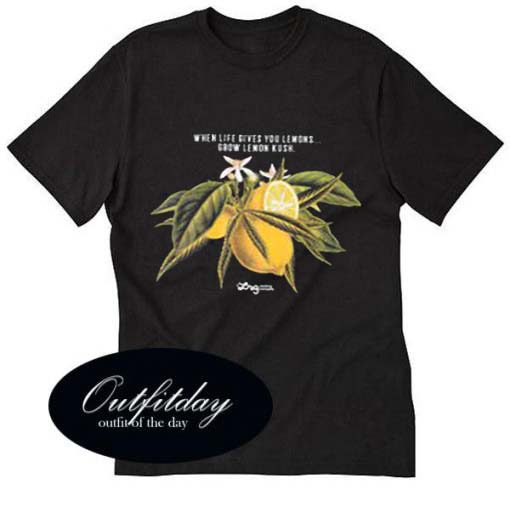 LRG Lemon Kush T Shirt Size XS,S,M,L,XL,2XL,3XL