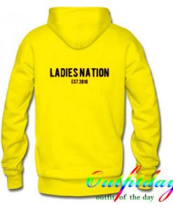 Ladies Nation Est 2018 comfort Hoodie