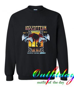 Led Zeppelin In Concert June 22 1977 Sweatshirt