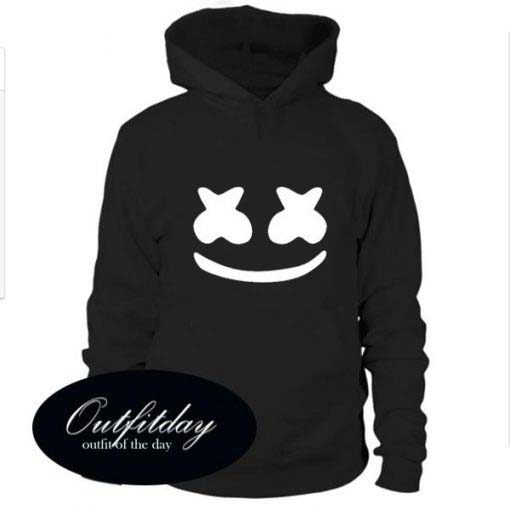 Marshmello Face Pullover Hoodie