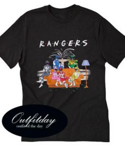 Mighty Morphin Power Rangers Couch T-Shirt