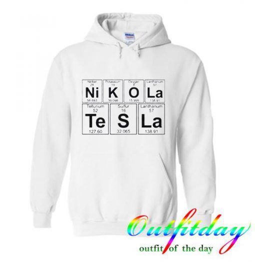 Ni K O La Te S La Nikola Tesla Hoodie