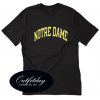 Notre Dame Black T shirt