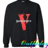 Palm angels X Vlone TEE Flames Trending Sweatshirt