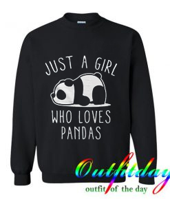 Panda Lover comfort Sweatshirt