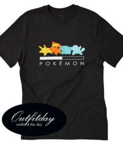 Pokemon Charge Starter Silhouettes T-Shirt