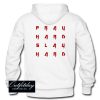 Pray Hard Slay Hard Hoodie – Back