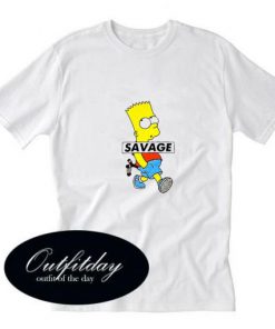 Savage Bart Simpson T-shirt