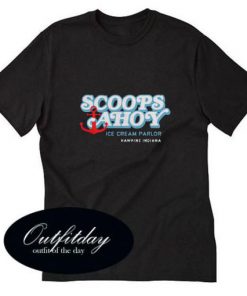 Scoops Ahoy Ice Cream Hawkins Indian T Shirt Size XS,S,M,L,XL,2XL,3XL