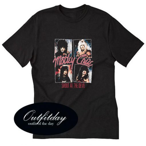 Shout At The Devil Motley Crue T shirt