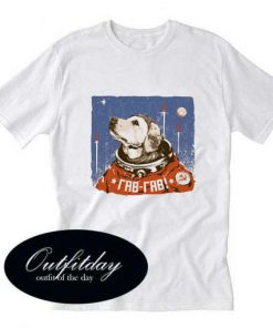 Soviet Space Dog T Shirt Size XS,S,M,L,XL,2XL,3XL