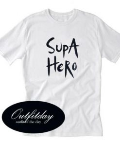 Supa Hero Hand Painted Trending T-Shirt