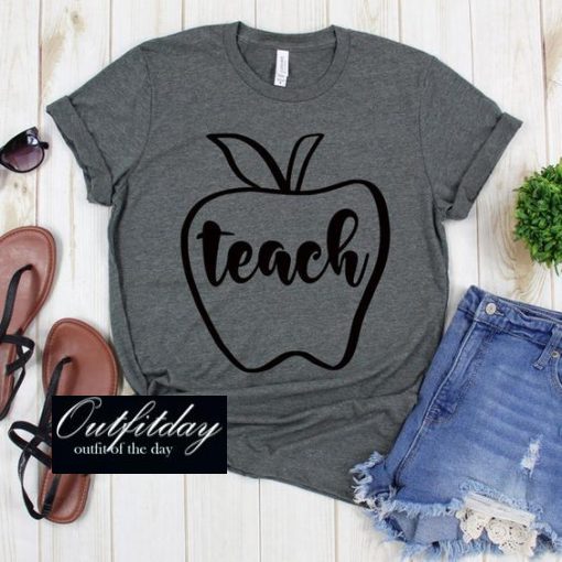 Teach Apple T Shirt