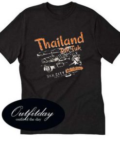 Thailand Tuk Tuk BKK City T Shirt Size XS,S,M,L,XL,2XL,3XL