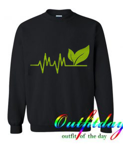 Vegan Heartbeat comfort Sweatshirt