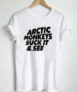 arctic monkeys suck it and see T Shirt Size XS,S,M,L,XL,2XL,3XL