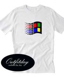 microsoft windows T-shirt