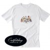 the office cast cartoon T-shirt