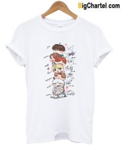 BTS Chibi Signatures T-Shirt-Si
