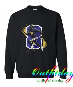 Baltimore Raven Lamar Jackson Sweatshirt
