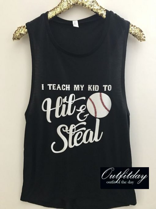 Beseball Teacher Tank Top