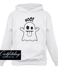 Boo Ghost Halloween Hoodie
