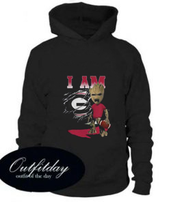 Groot I am Georgia Bulldogs hoodie