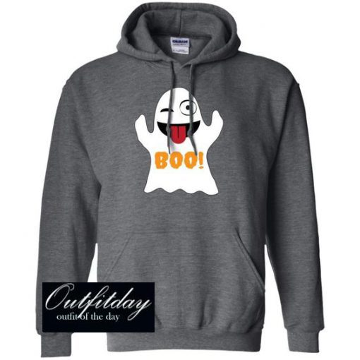 Halloween Boo Ghost Hoodie