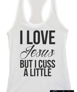 I Love Jesus Tank Top