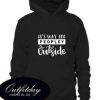 Its Way Too Peopley Outside Fleece Hoodie