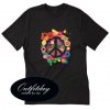 Peace Sign Colorful T-Shirt