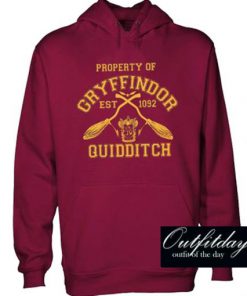 Property of Gryffindor Quidditch Hoodie