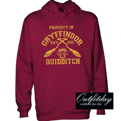 Property of Gryffindor Quidditch Hoodie