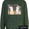 Rabbit Print Hoodie