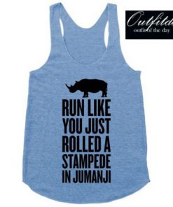 Run Like In Jumanji Tanktop