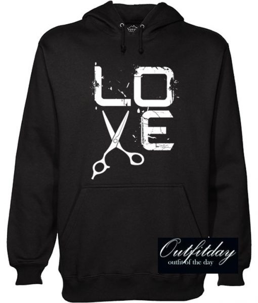 Shear Love Hair Stylist Hoodie