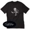 Skeleton Hockey Lovers Halloween T-Shirt