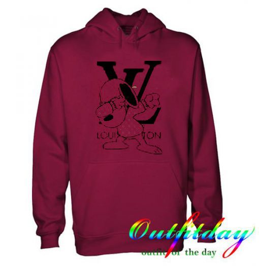 Snoopy Louis Vuitton Dabbing Hoodie