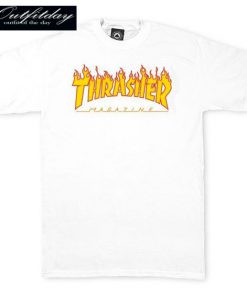 Thrasher Flame Logo T-Shirt