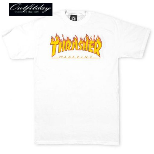 Thrasher Flame Logo T-Shirt