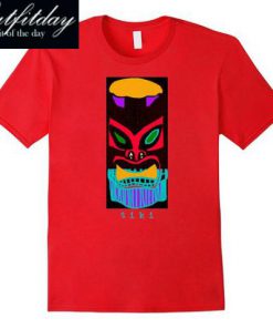 Tiki Bar Island Totem Tropical T-Shirt