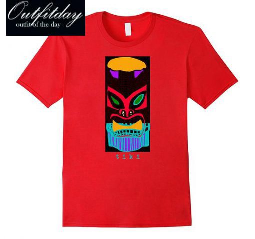 Tiki Bar Island Totem Tropical T-Shirt