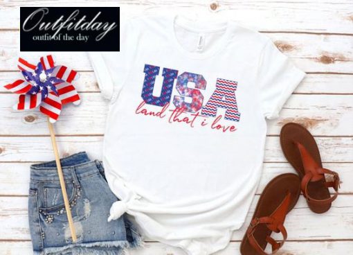 USA The Land That I Love T-Shirt