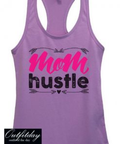 Women Mom Hustle Tank Top